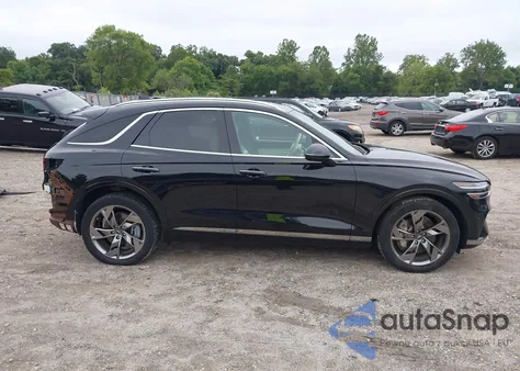 2023 Genesis Electrified Gv70 Advanced Awd из США, поврежденный, VIN 5NMMCET13PH000465